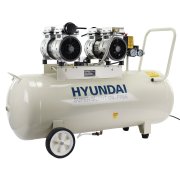 Hyundai HY275100 1500w 2HP 100 Litre Oil Free Silenced Electric Air Compressor
